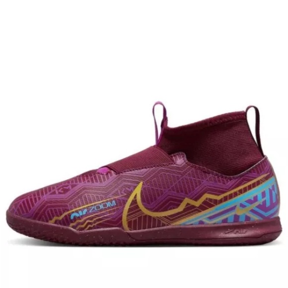 Nike Mbappé Zoom Mercurial Superfly 9 Academy Dark Beetroot - size 12C - Picture 6 of 6